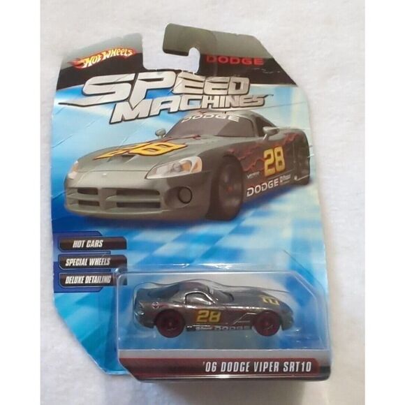 2009 Hot Wheels Speed Machines - 2006 Dodge Viper SRT10 - 1:64 Diecast - Picture 1 of 4